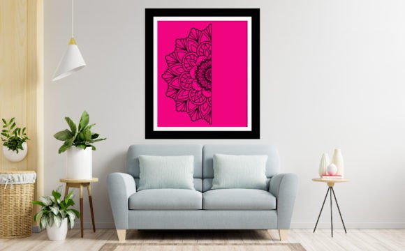 Download 4 Styles Mandala Wall Art SVG - Premium Resources