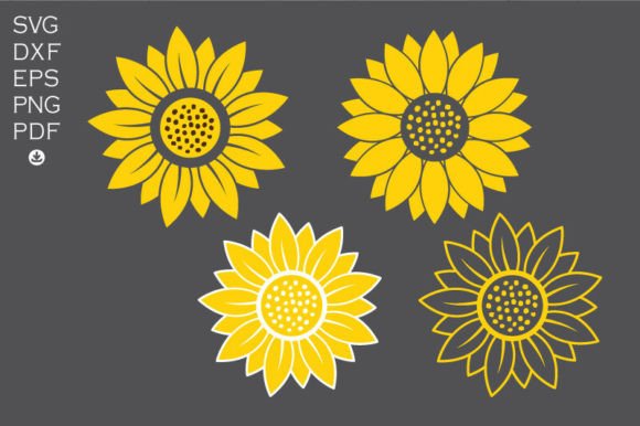 Download Sunflower SVG Bundle - Sunflower svg Collection