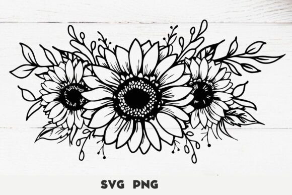 Download Sunflower Svg, Flower Svg, Wildflowers, - Sunflower svg Collection