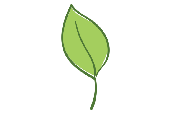 Download Green Leaf Symbol. Eco Icon. Nature Sign - Nature sign Collection